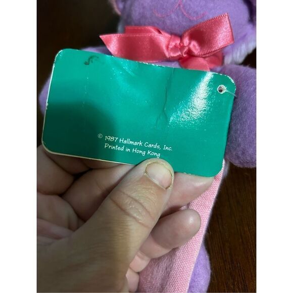 NWT vintage 1987 hallmark Burger King Purr Tenders plush - Picture 9 of 9